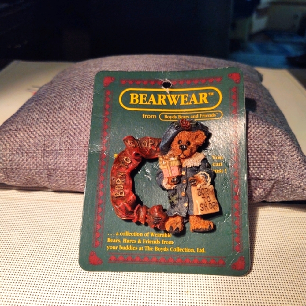 Boyds Bears Brooch Pin Grace Born to Shop
